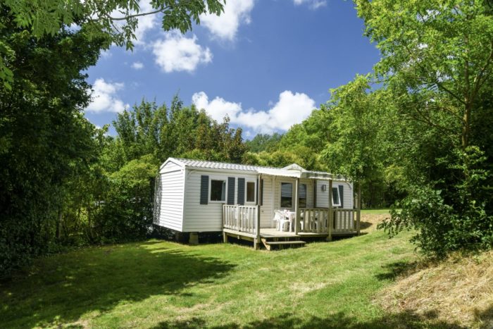 Un mobil-home du camping à taille humaine en Vendée